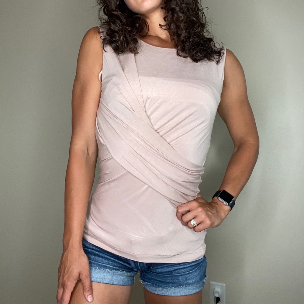 Free People Blush Pink Top Size M